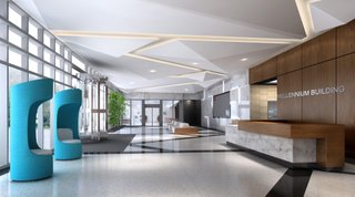 METZLER   ALTANTA, GA | 2017   - The Mellinium Building  Lobby Level Renovations 